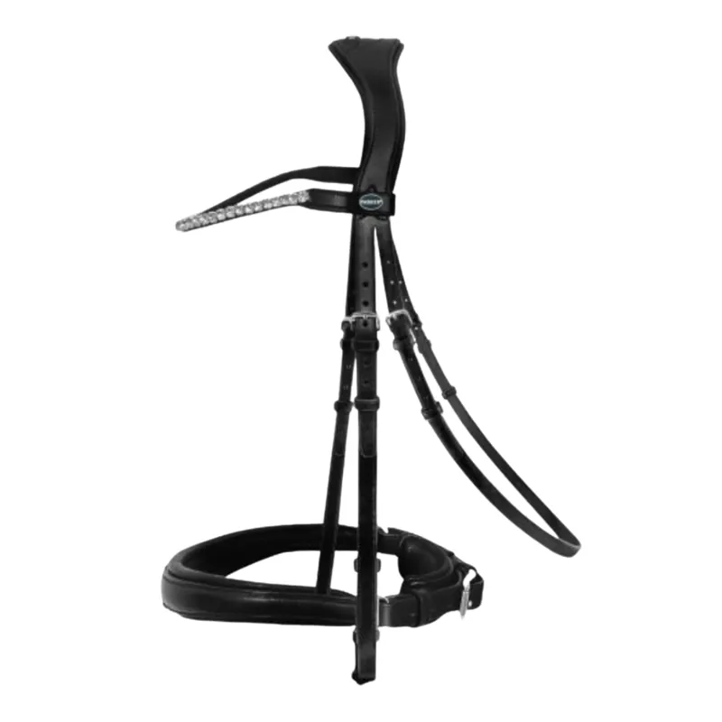 Passier Favorite Snaffle Bridle powered by Ingrid Klimke With Exchangeable Caveson Special - Black